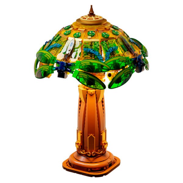 Juguete de Armar Pantasy Blocks Stained Glass Table Lamp (85042)