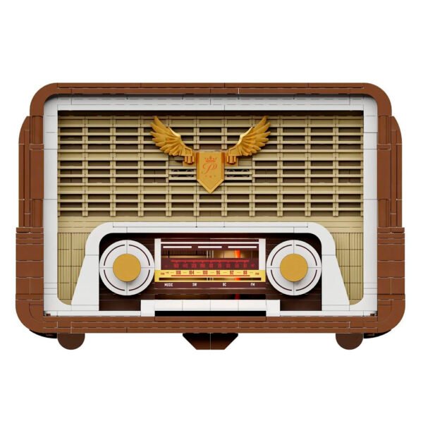 Juguete de Armar Pantasy Blocks Retro Radio (85048)