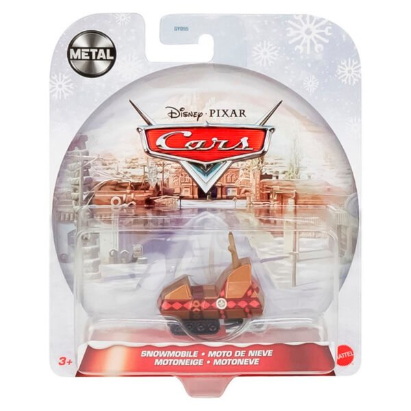 Carrito Mattel Disney Pixar Cars Wintertime - Snow Mobile (gyd63)