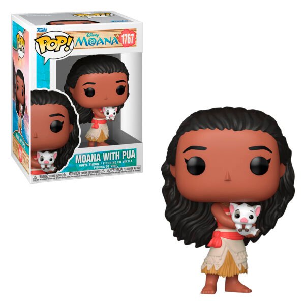 Funko Pop Disney Moana - Moana With Pua (1767)