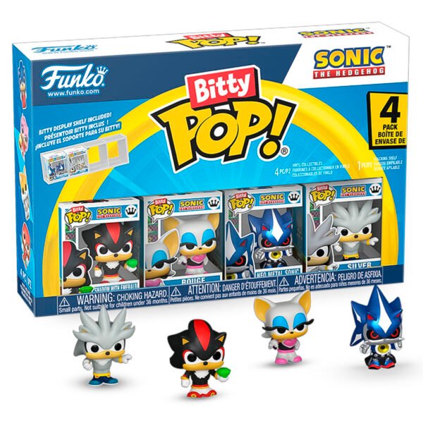 Funko Bitty Pop Sonic - Sonic Shadow 4 Pack (92958)