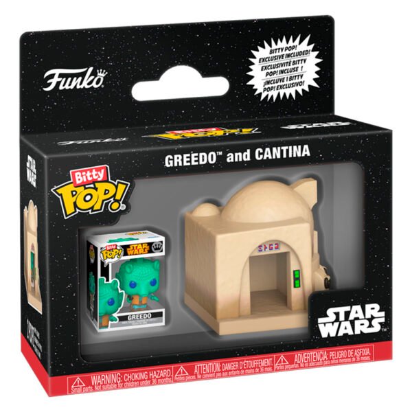 Funko Bitty Pop Towns Star Wars - Greedo And Cantina (92967)