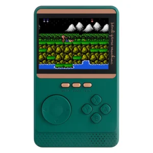 Consola Gamebox Power Bank Q18 6000MAh 500 Juegos - Verde