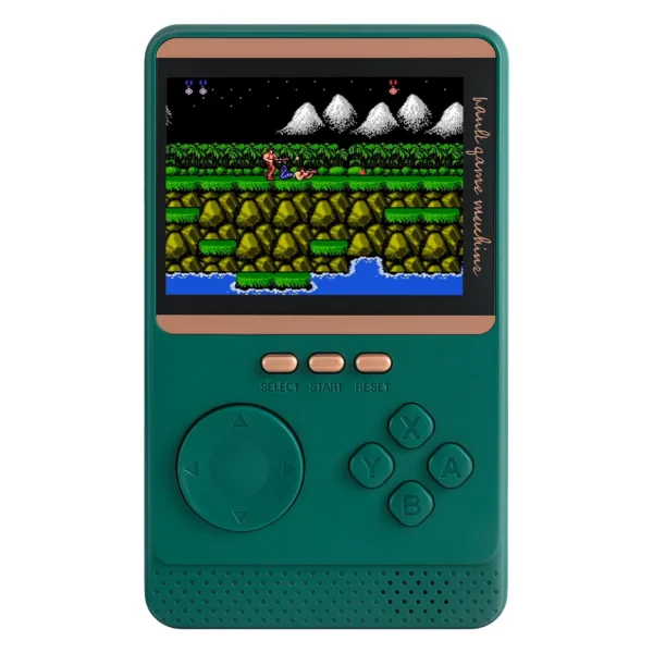 Consola Gamebox Power Bank Q18 6000MAh 500 Juegos - Verde
