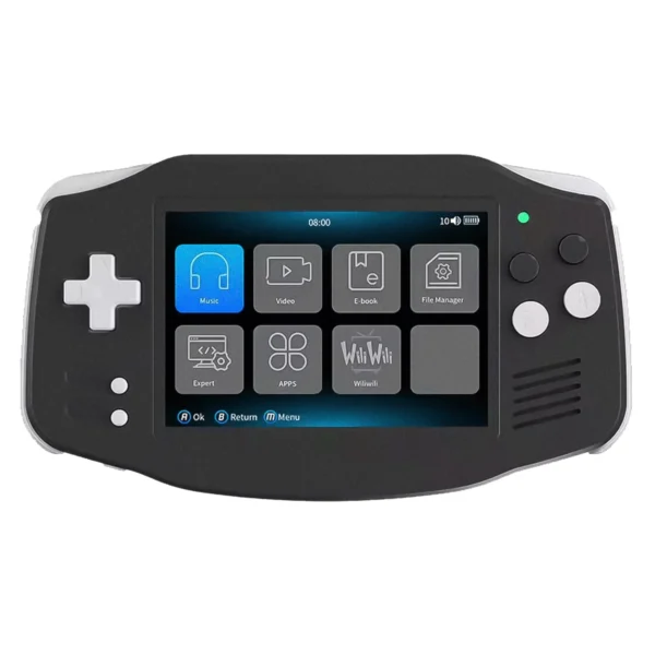 Consola Portátil Anbernic RG34XX 64GB Pantalla 3.5" 5000 Juegos - Negro