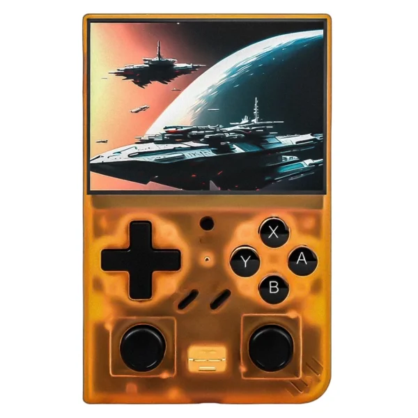 Consola Portátil D-R35PLUS 64GB Pantalla 3.5"-Naranja Transparente