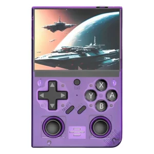 Consola Portátil D-R35PLUS 64GB Pantalla 3.5"-Púrpura Transparente