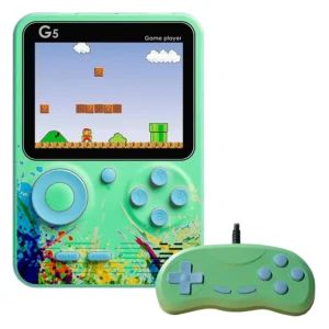 Consola Portátil Game Box G5 500 Juegos - Verde Azul