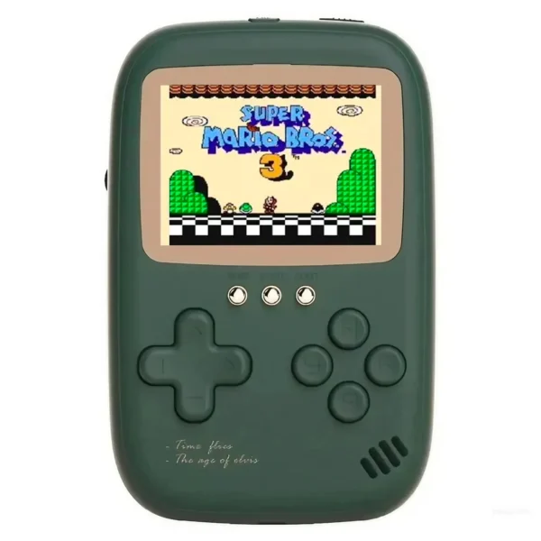 Consola Portátil Game Box Power Bank DY-13 500 Juegos - Verde
