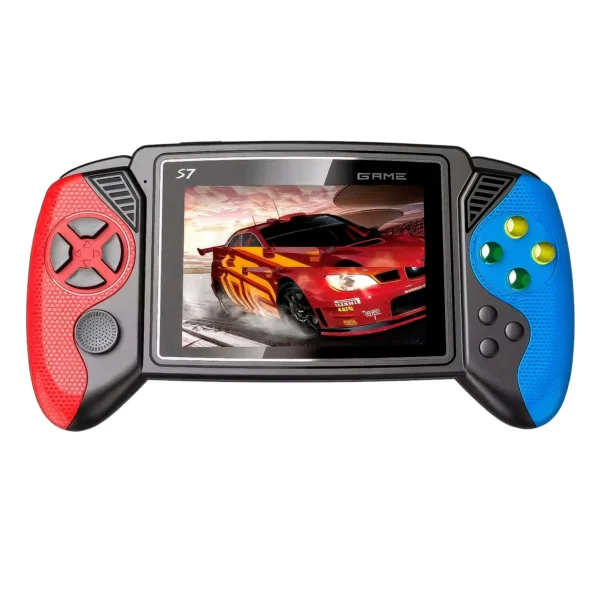 Consola Portátil Game Box S7 620 Juegos + Control - Rojo y Azul
