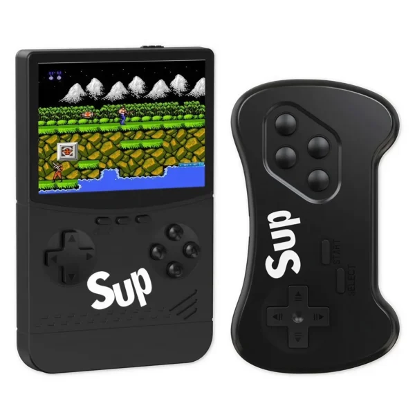 Consola Portátil Game Box Sup II 500 Juegos Control Inalámbrico - Negro