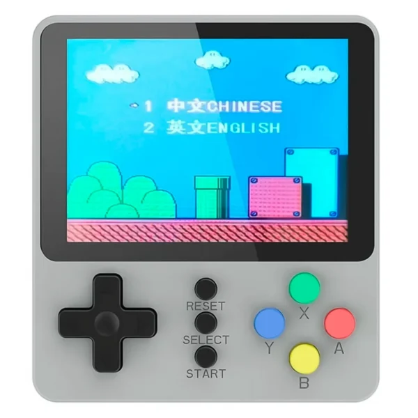 Consola Portátil Game Boy Game Box K5 500 Juegos - Gris