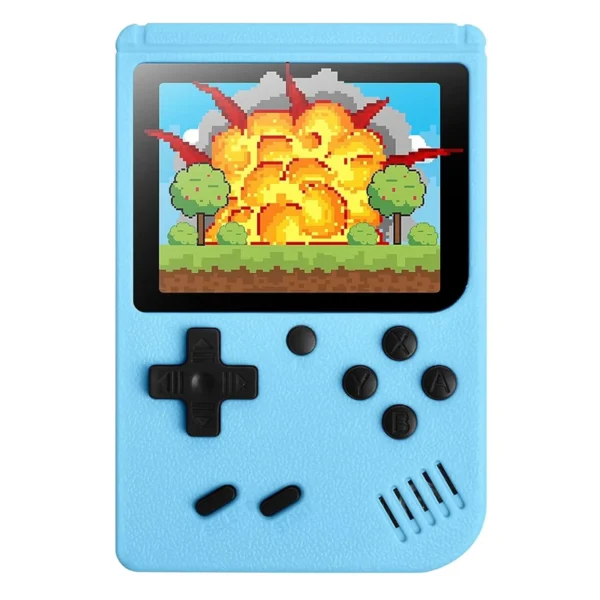 Consola Portátil Game Boy Game Box Plus 500 Juegos + Control - Azul
