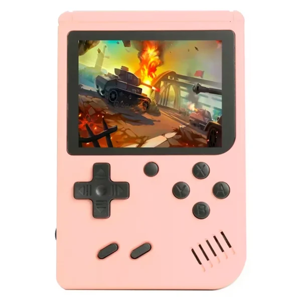 Consola Portátil Game Boy Game Box Plus 500 Juegos - Rosa