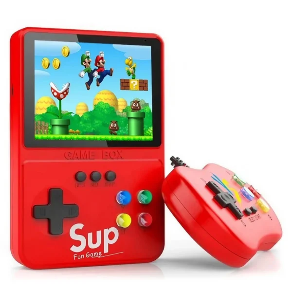 Consola Portátil Game Boy Game Box Plus K31 500 Juegos - Rojo