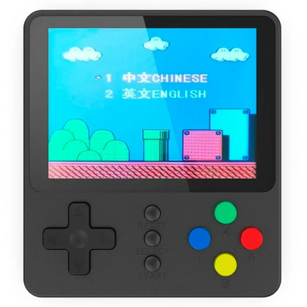 Consola Portátil Game Boy Game Box Plus K5 500 Juegos + Control - Negro