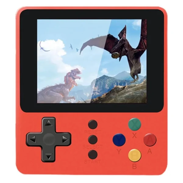 Consola Portátil Game Boy Game Box Plus K5 500 Juegos + Control - Rojo