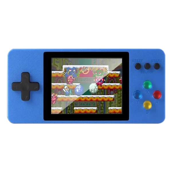 Consola Portátil Game Boy Game Box Plus K8 500 Juegos + Control - Azul