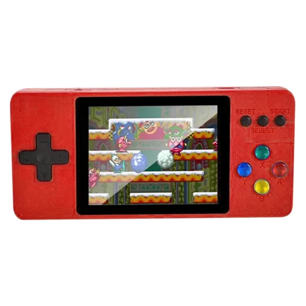 Consola Portátil Game Boy Game Box Plus K8 500 Juegos + Control - Rojo