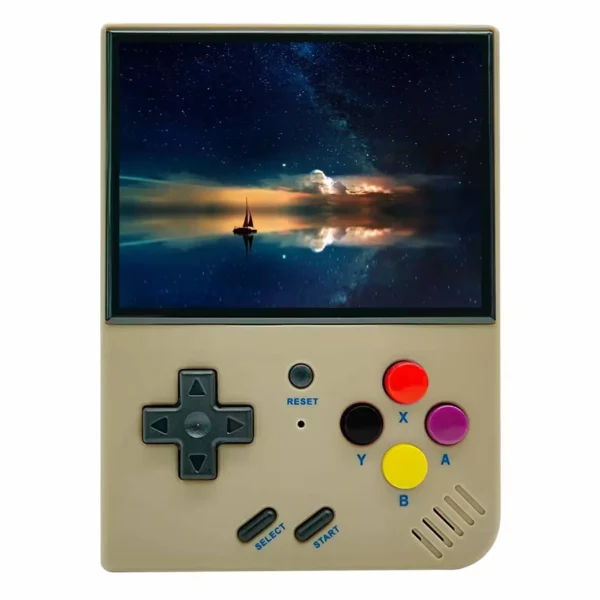 Consola Portátil Game Player R33S Pantalla 3.5"-Beige