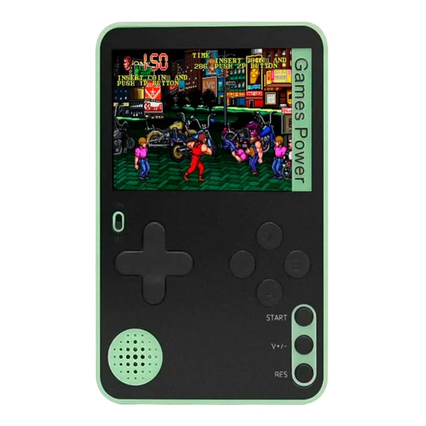 Consola Portátil Game Slim K10 500 Juegos - Verde