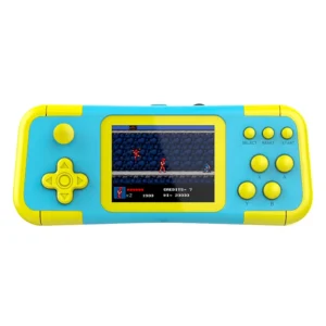 Consola Portátil Gamepad A12 666 Juegos - Amarillo Azul