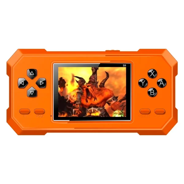 Consola Portátil Gamepad S9 520 Juegos - Naranja