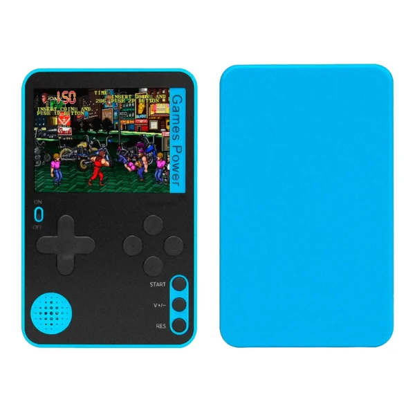 Consola Portátil Mini Slim K10 500 Juegos - Azul