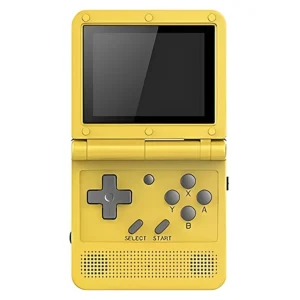 Consola Portátil Powkiddy Flip 16GB Pantalla 2.8"-Amarillo