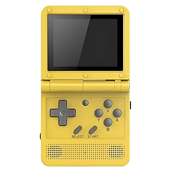 Consola Portátil Powkiddy Flip 16GB Pantalla 2.8"-Amarillo