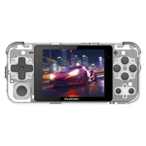 Consola Portátil Powkiddy Q90 694GB Pantalla 2.8"-Transparente