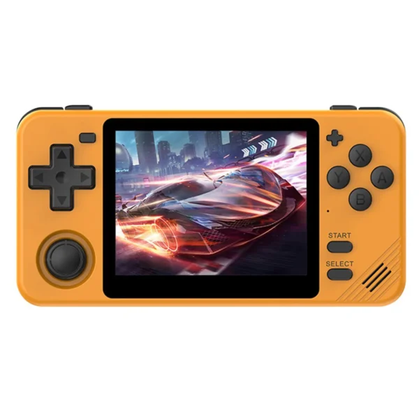 Consola Portátil Powkiddy RGB10X 128GB Pantalla 3.5"-Amarillo
