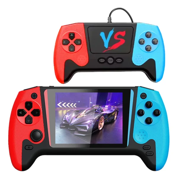 Consola Pórtátil Q21 500 Juegos - Azul y Rojo