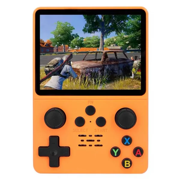 Consola Portátil R35S 64GB 1GB RAM SD Pantalla 3.5"-Naranja