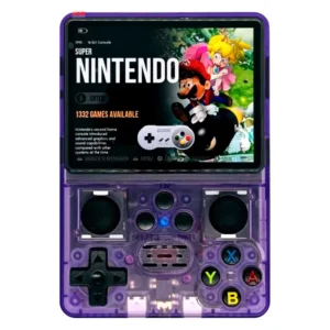 Consola Portátil R35S 64GB 1GB RAM SD Pantalla 3.5"-Púrpura