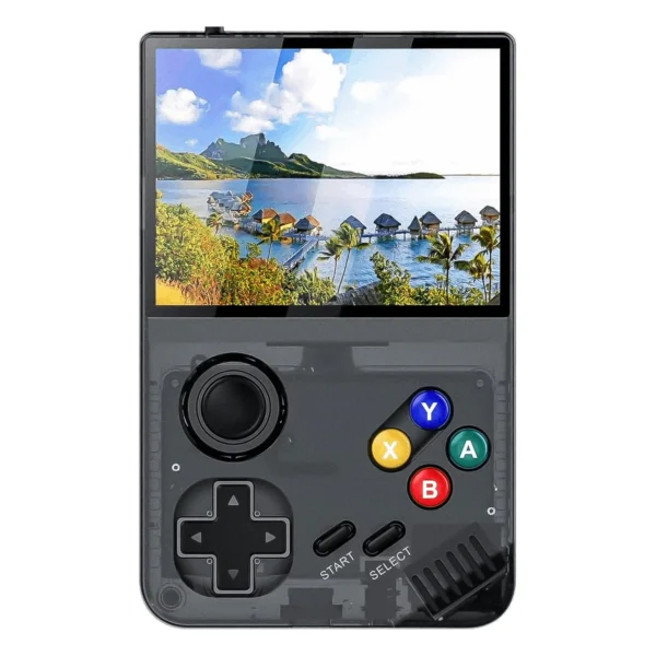 Consola Portátil SJGAM M19 64GB Pantalla 3.5" 20000 Juegos - Negro Transparente