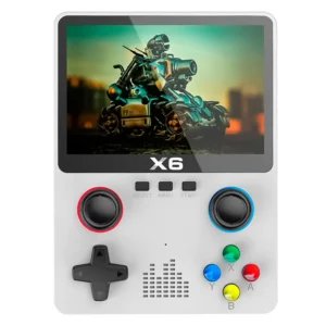 Consola Portátil X6 32GB Pantalla 3.5"-Blanco