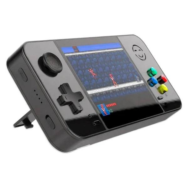 Consola Powerbank D41 500 Juegos 2 Controles - Negro