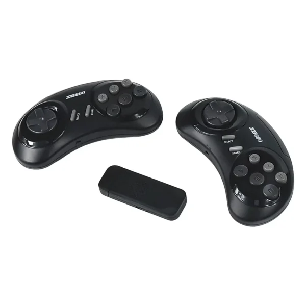 Consola Sega SG800 Game Stick 4K 5000 Juegos 2 Controles - Negro