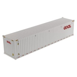 Container Diecast Masters - Dry Goods Sea Container Oocl Blanco - Escala 1/50 (91027b)
