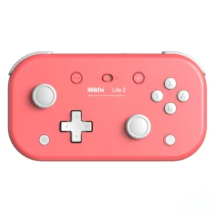 Control 8BitDo Lite 2 80KA01 Inalámbrico para Nintendo Switch / Android - Rosa