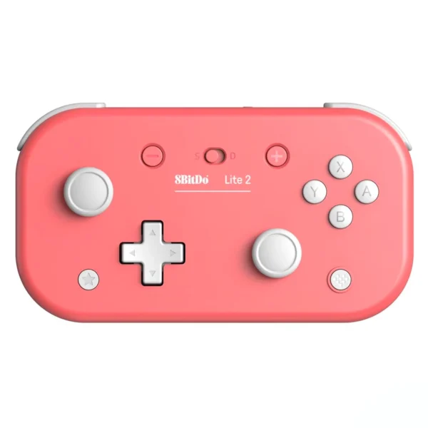 Control 8BitDo Lite 2 80KA01 Inalámbrico para Nintendo Switch / Android - Rosa
