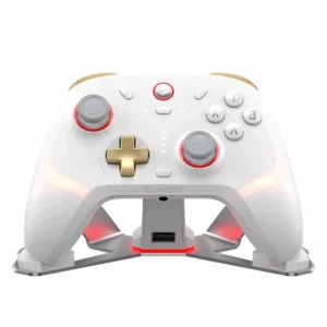 Control Gamesir Cyclone 2 Inalámbrico para Nintendo Switch con Estación de Carga - Blanco
