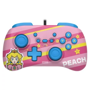 Control Horipad Mini con Cable Peach para Nintendo SWITCH-NSW-367U