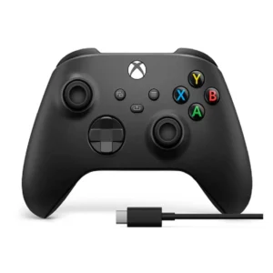 Control Microsoft Con Cable para Xbox Series X-Negro