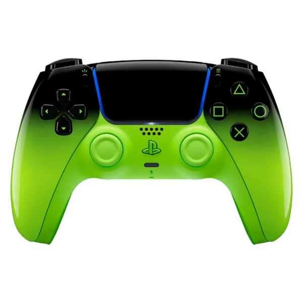 Control Sony DualSense Hyperpop Remix Green para PS5 Wireless - Verde y Negro
