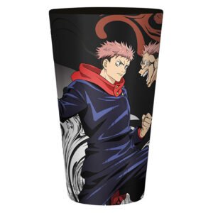 Vaso Abystyle Jujutsu Kaisen - Itadori Vs. Sukuna 400ml (9674)
