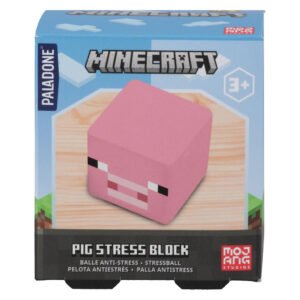 Cubo Anti-stress Paladone Minecraft - Pig Stress Block (6664)
