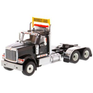 Camión Diecast Masters - International Hx520 Tandem Tractor Black - Escala 1/50 (71003)
