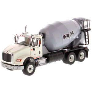 Camión Diecast Masters - International Hx615 Concrete Mixer White - Escala 1/50 (71014)